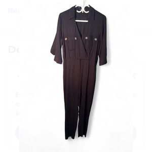 Dynamite Classic Black Jumpsuit